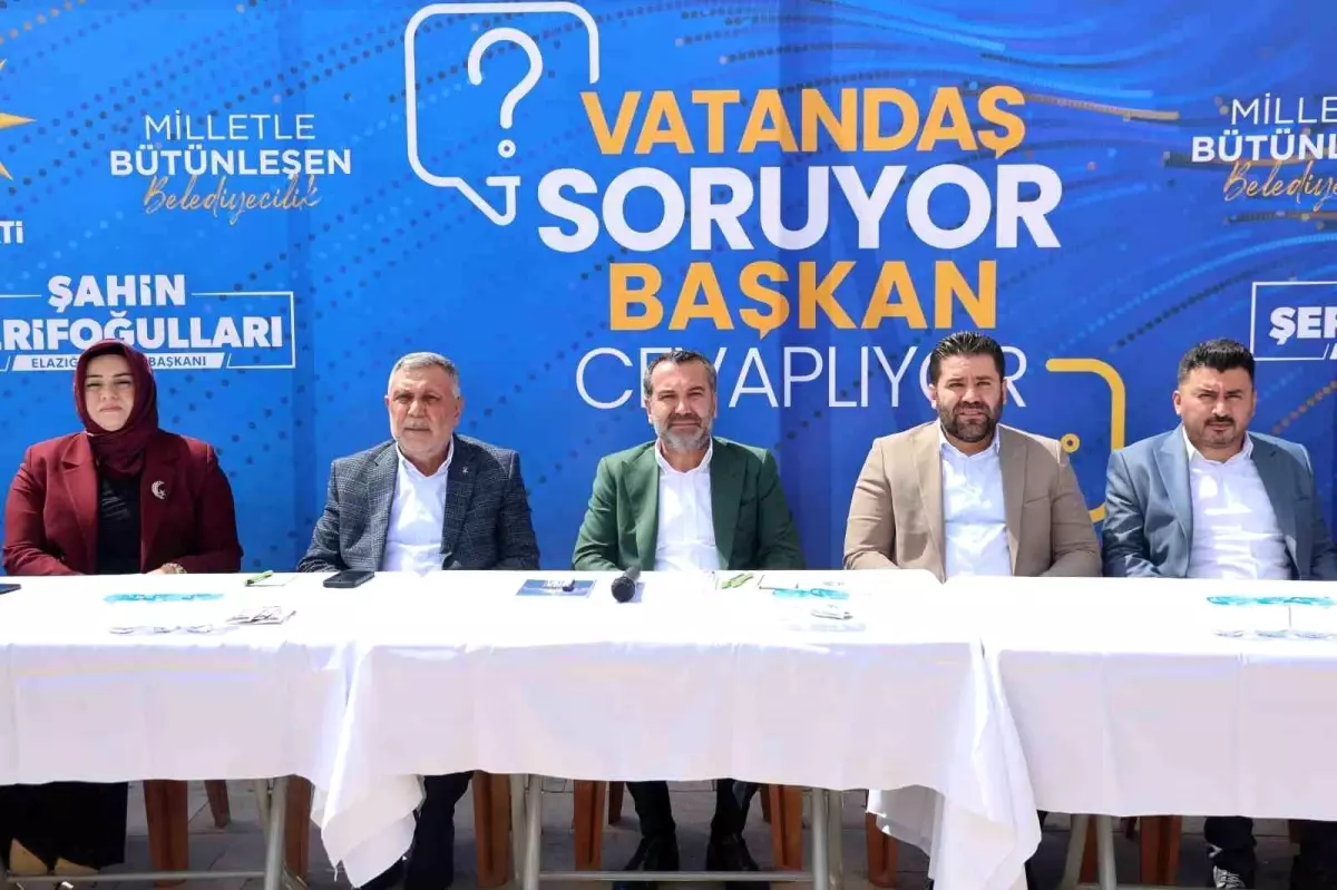 Elazığ Belediye Başkanı, Vatandaşlarla Buluştu
