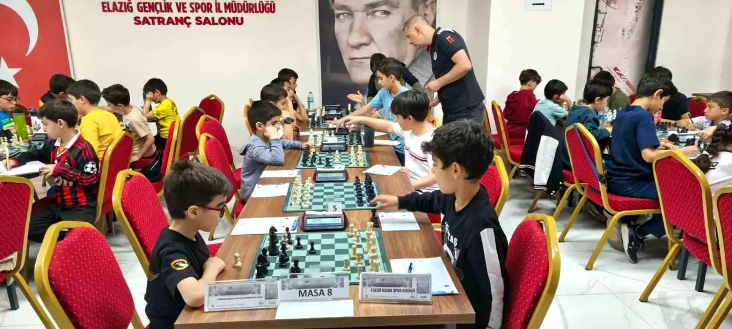 Elazığ Satranç İl Birinciliği Heyecanı
