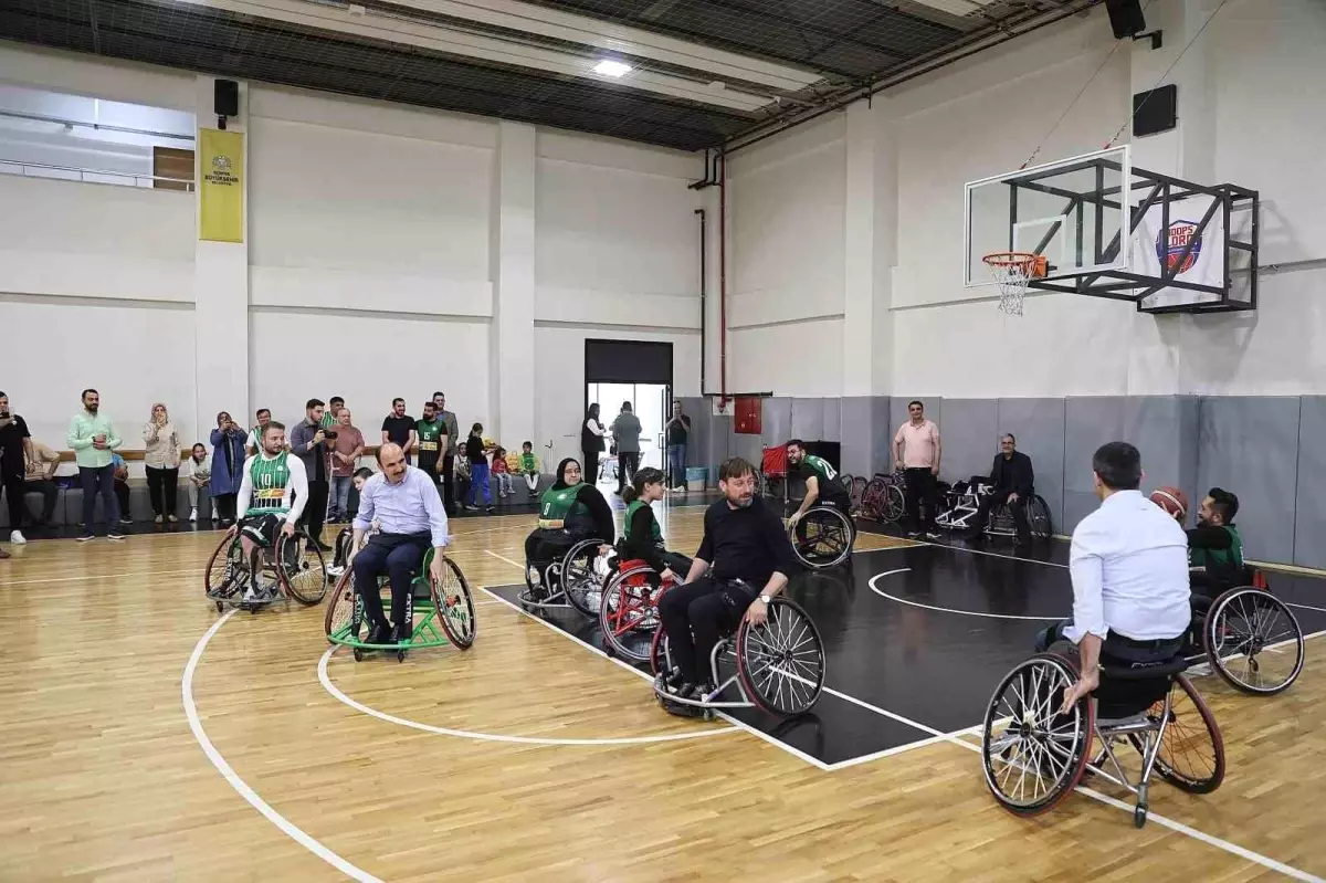 Engelliler Haftası’nda Başkan Altay’dan Tekerlekli Sandalye Basketbol Deneyimi