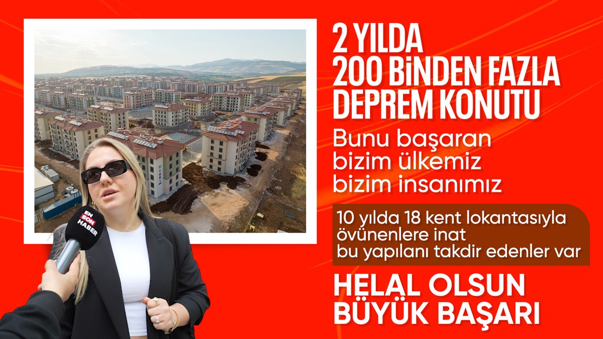 Ensonhaber vatandaşlara deprem bölgesinde kaç konut yapıldığını sordu