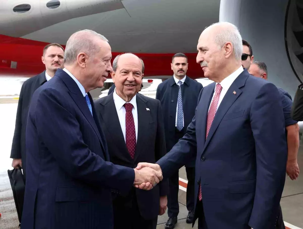 Erdoğan, KKTC’de Açılış Törenine Katıldı