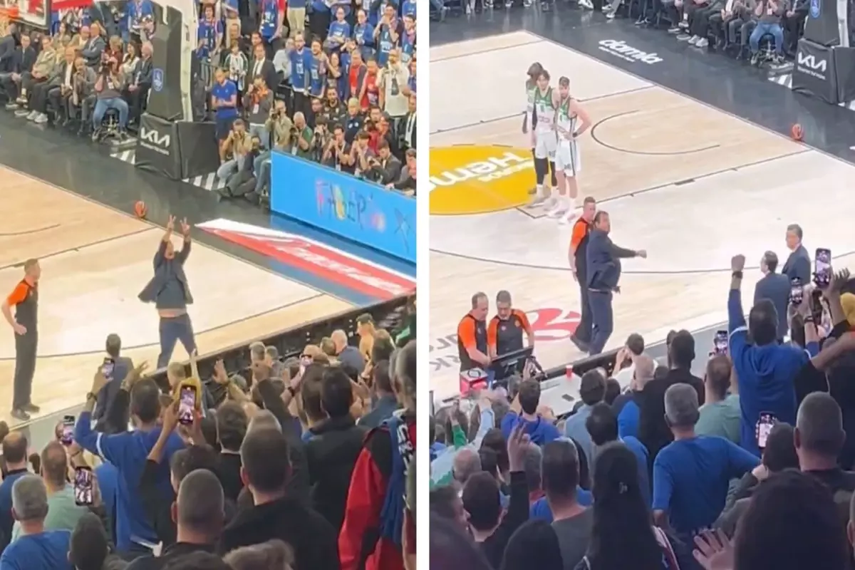 Ergin Ataman, ‘Mola alsana Ergin Ataman’ tezahüratları sonrası sahayı terk etti!