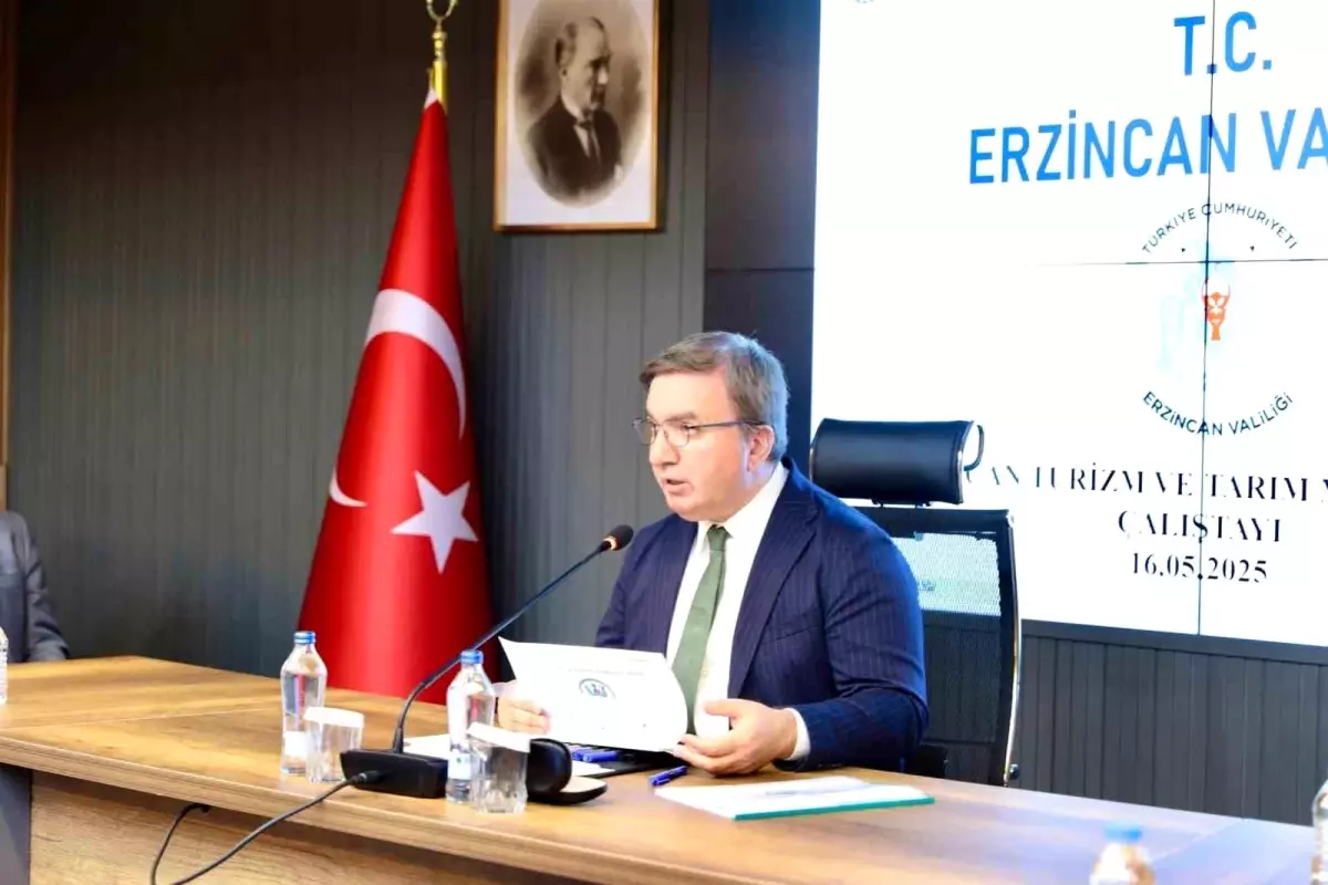 Erzincan’da Turizm ve Tarım Master Planı Çalıştayı Gerçekleştirildi