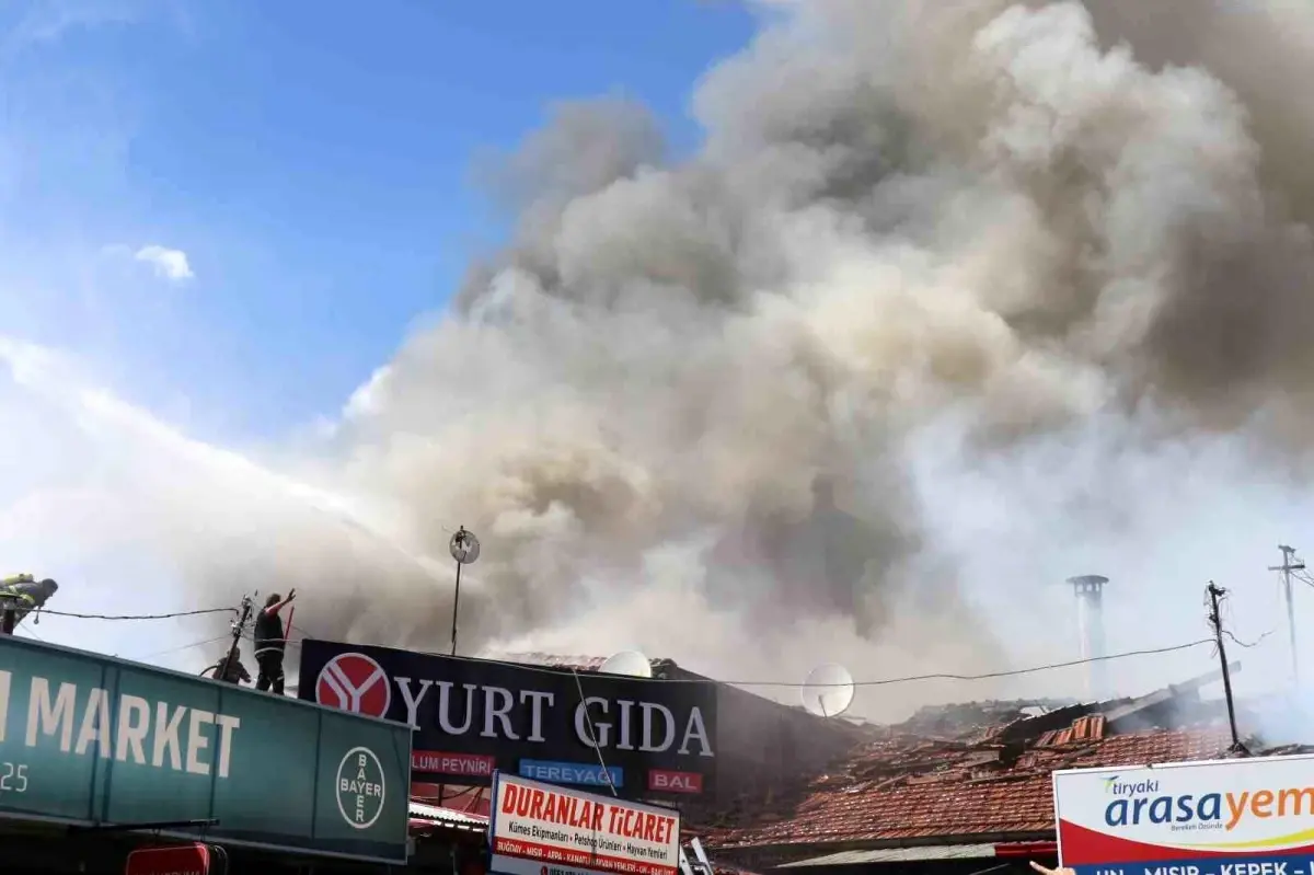 Erzincan’da Yangın Kontrol Altında