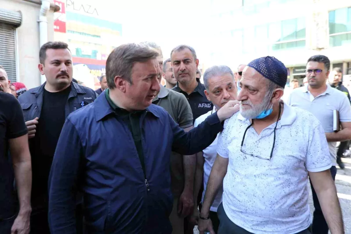 Erzincan’da Yangın Zarar Tespiti Başladı