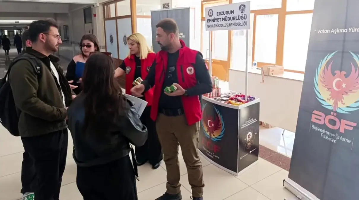 Erzurum’da Gençlere Terörle Mücadele Eğitimi