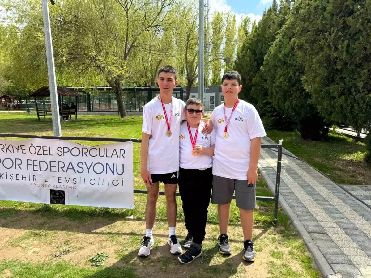 Eskişehirli Özel Sporcular 5 Altın Madalya Kazandı