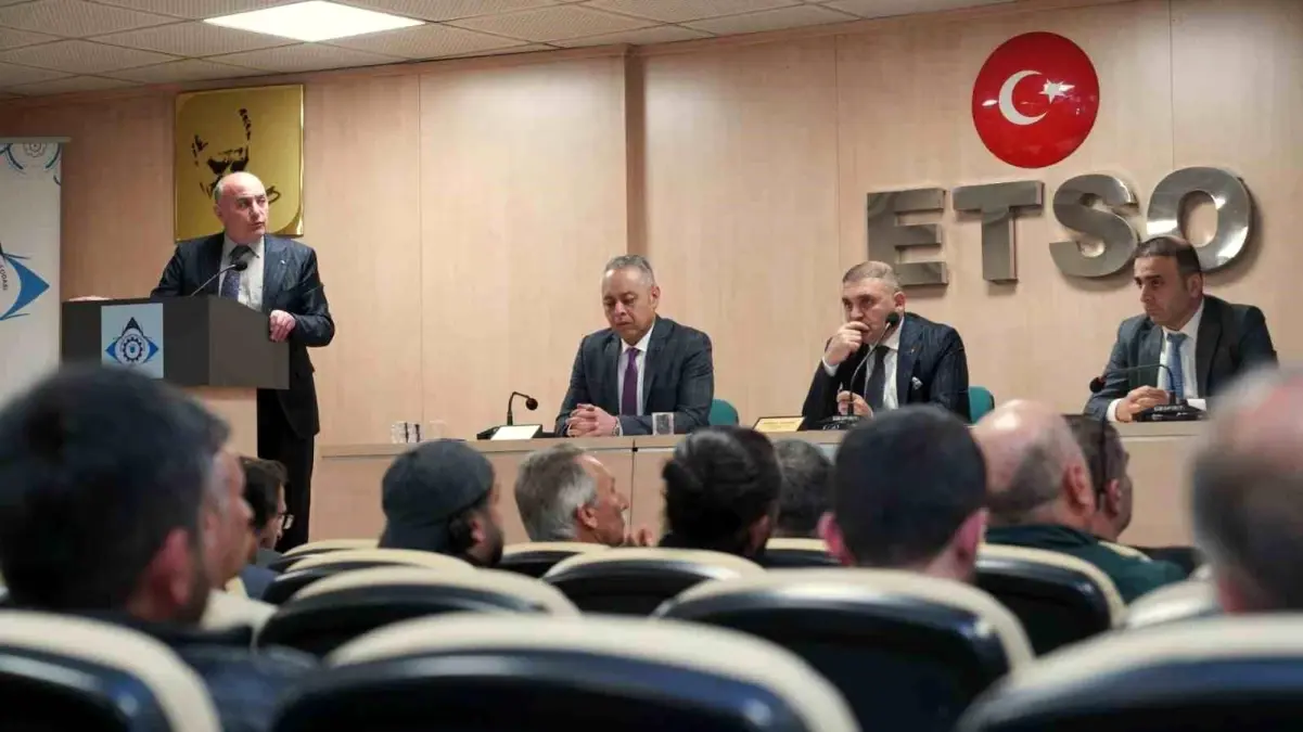 ETSO Nisan Meclis Toplantısı Yapıldı