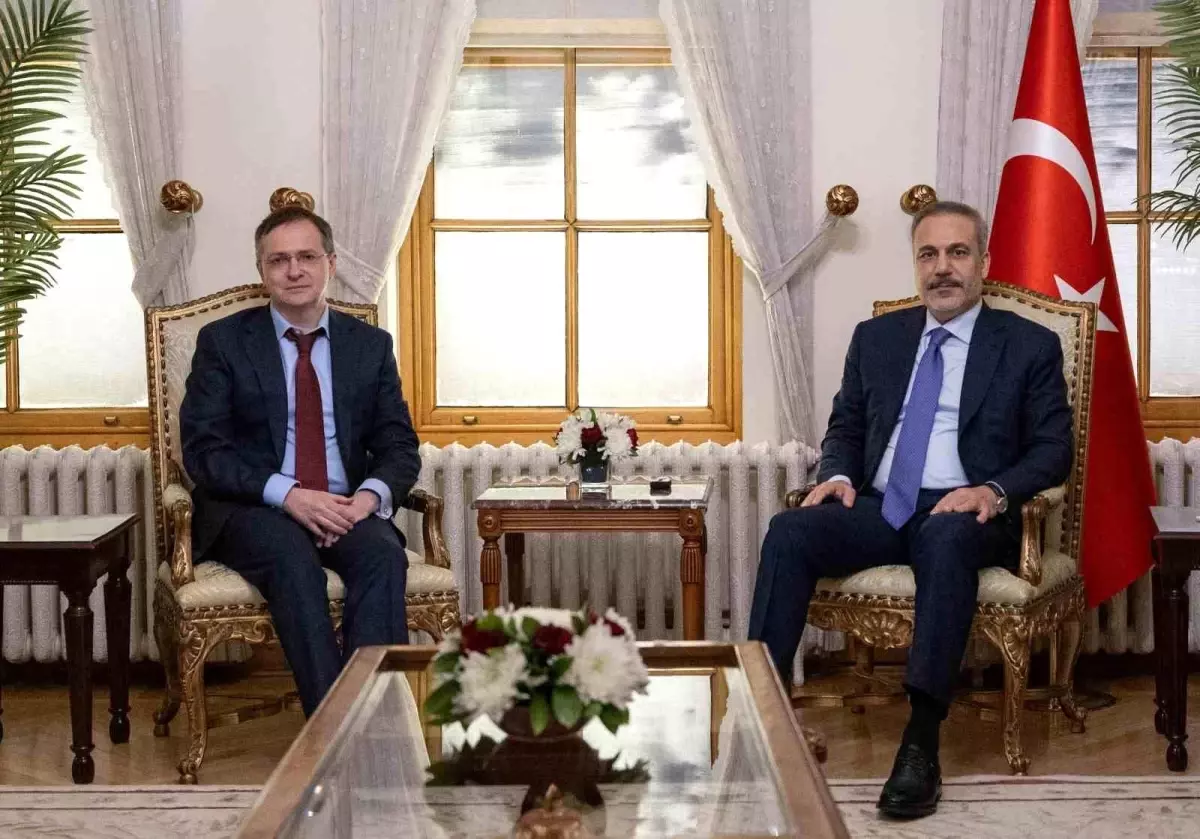 Fidan ve Rus Heyeti Görüşmesi