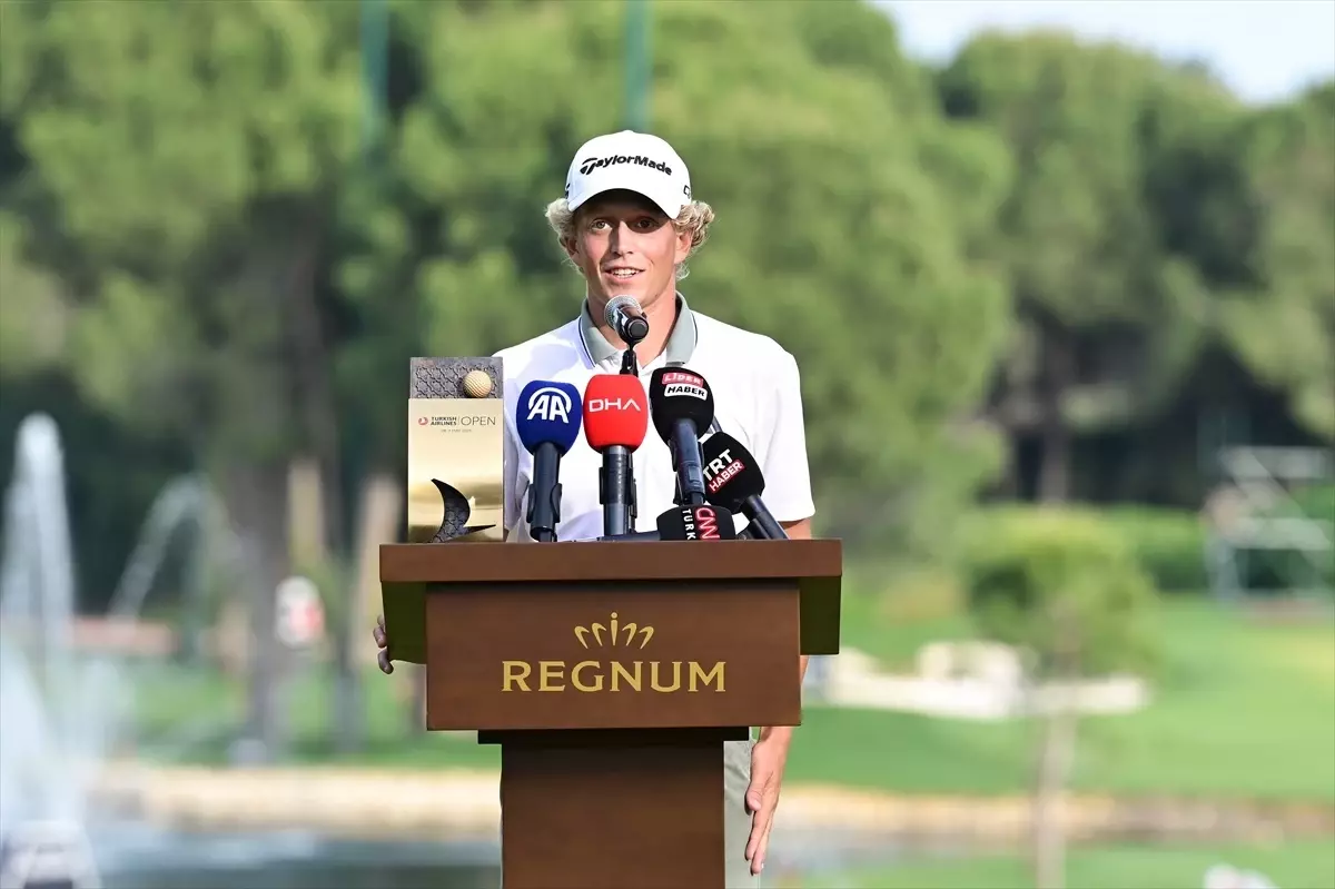 Fransız Couvra, Antalya’da Golf Şampiyonu Oldu