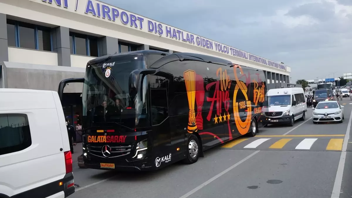 Galatasaray Trabzon’a Ulaştı
