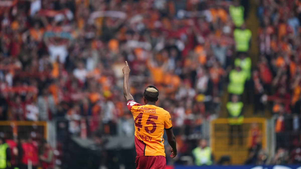 Galatasaray’da gol anonsu Osimhen’in kızından