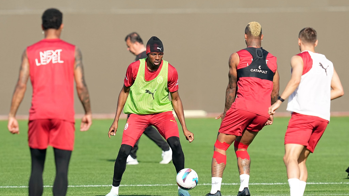 Galatasaray’da Trabzonspor maçı hazırlıkları sürdü