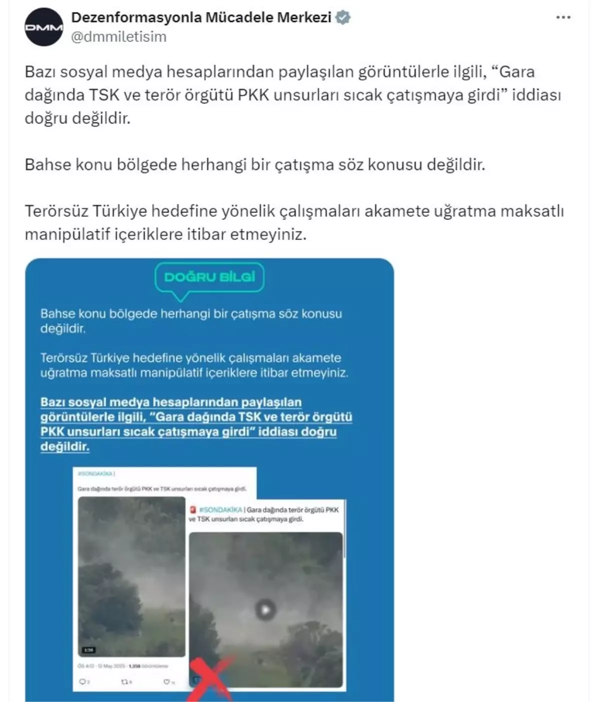 Gara’da Çatışma İddiası Yalanlandı