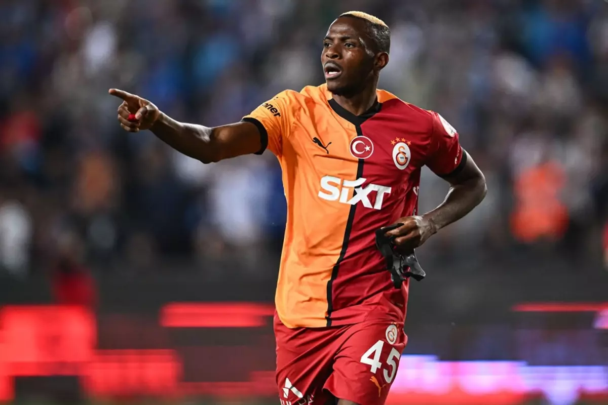 Gaziantep’te tribünler Osimhen için bu sesle inledi