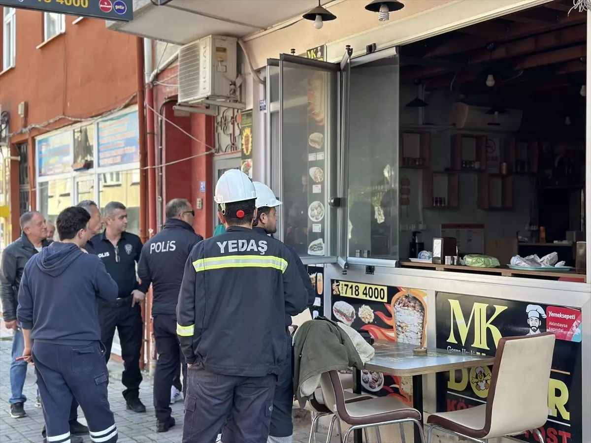 Gerze’de Yangın Paniği