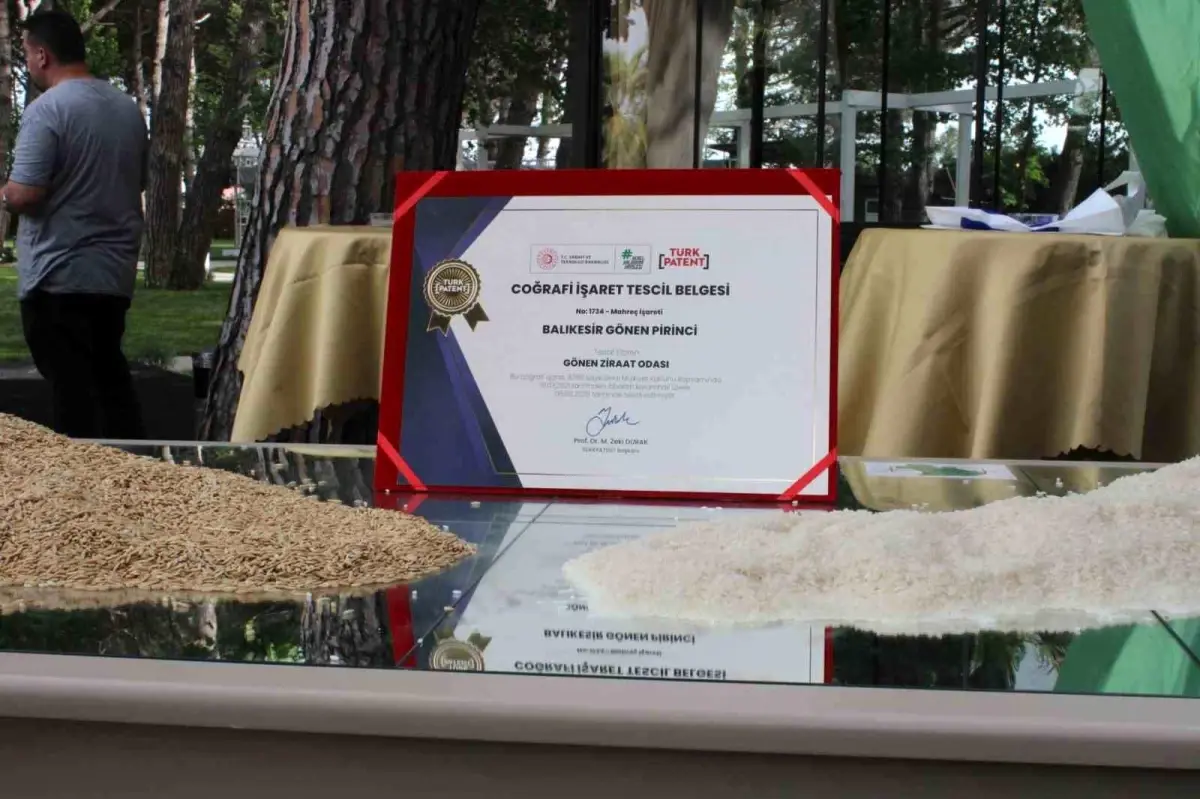Gönen Pirinci Coğrafi İşaret Aldı