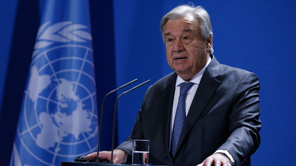 Guterres’ten, terör örgütü PKK’nın fesih ve silah bırakma kararı paylaşımı