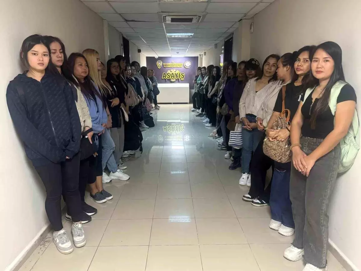 Hatay’da SPA Salonlarında Kaçak İşçi Yakalandı