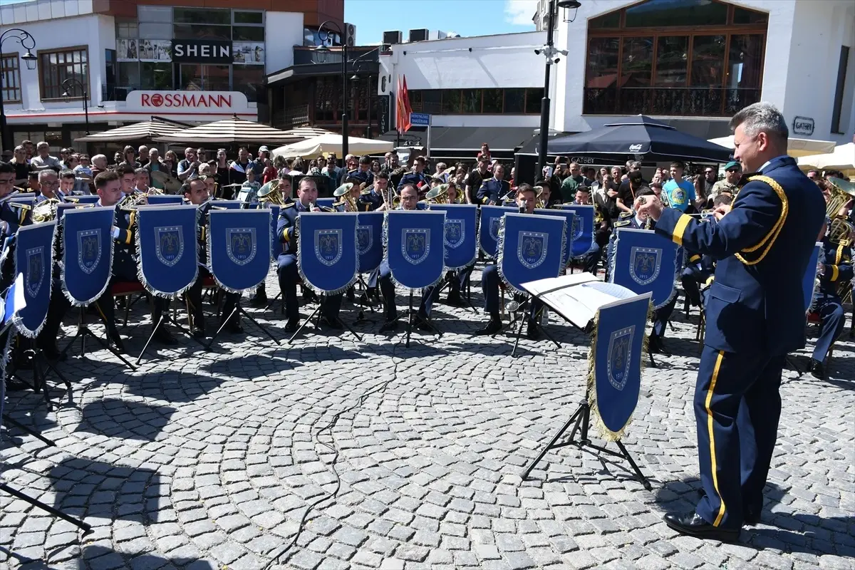 Hava Kuvvetleri Bandosu Prizren’de Konser Verdi