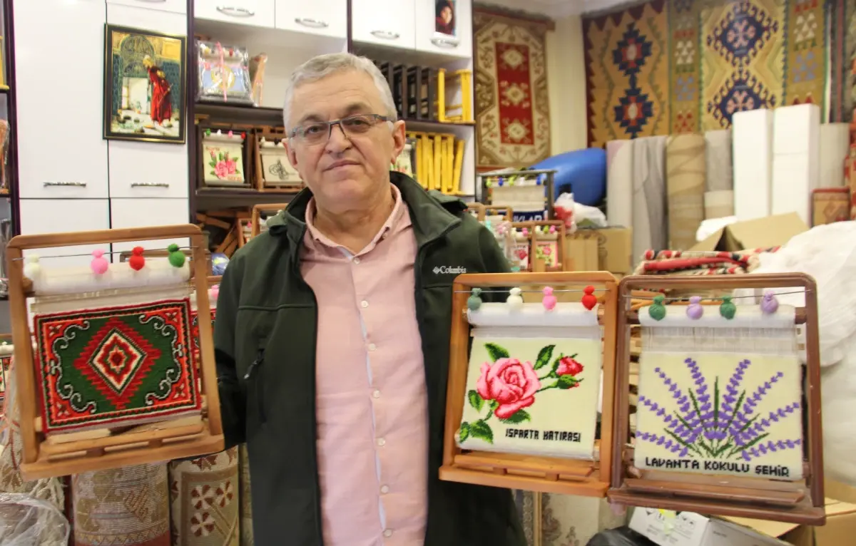 Isparta’da Minyatür Halı Trendine Geçiş
