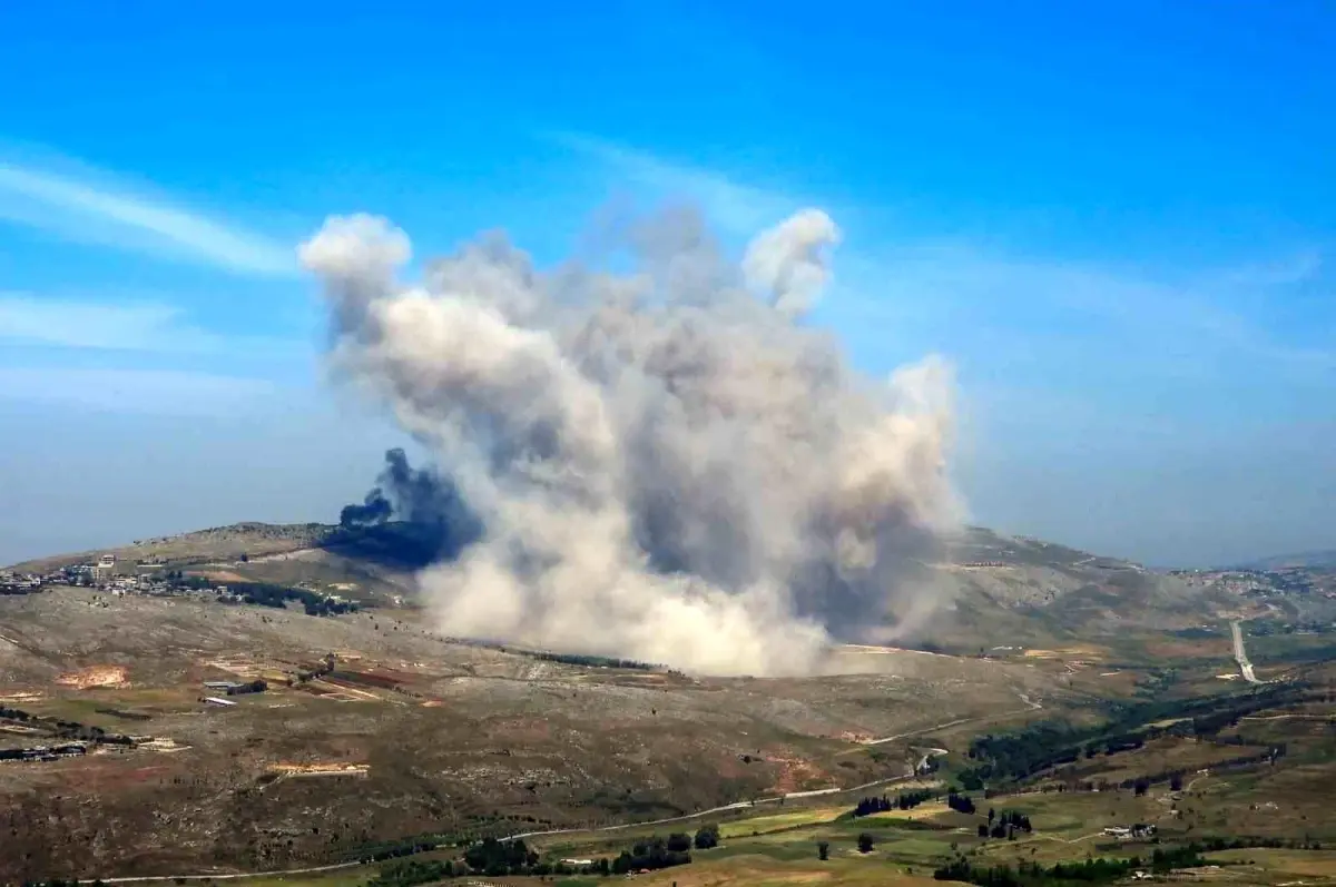 İsrail’in Nebatiye Saldırısında 1 Ölü, 8 Yaralı