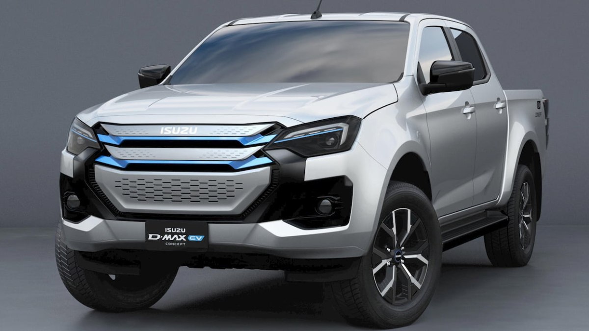 Isuzu’nun ilk elektrikli kamyoneti D-MAX seri üretime girdi