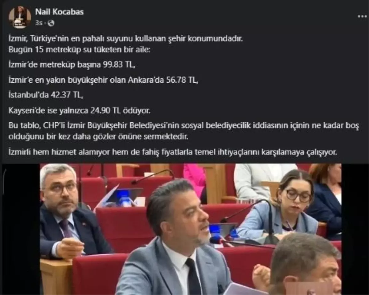 İzmir, Türkiye’nin En Pahalı Suyunu Kullanıyor