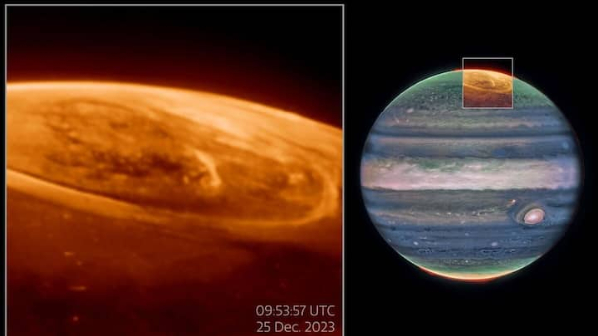 James Webb, Jüpiter’in devasa mega auroralarını görüntüledi