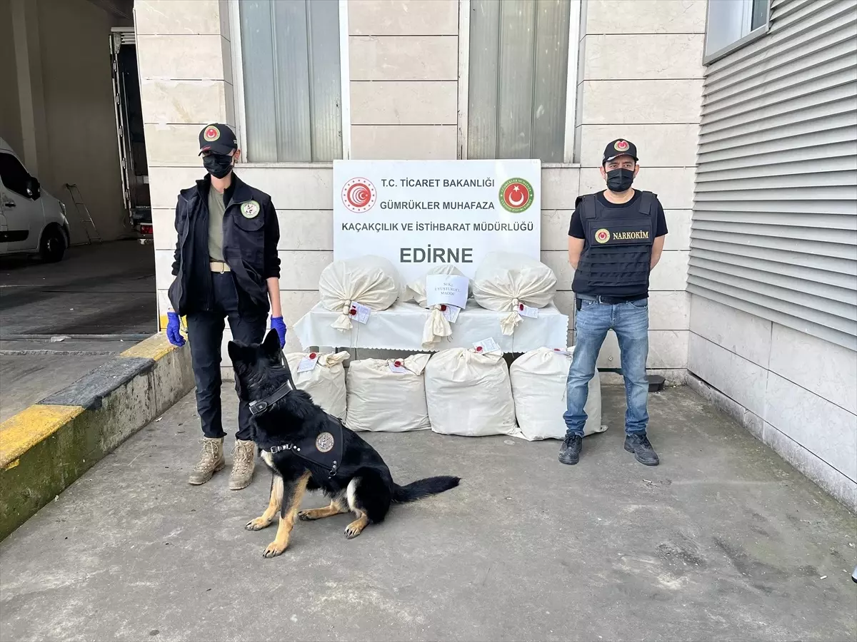 Kapıkule’de 49 Kilo Uyuşturucu Ele Geçirildi