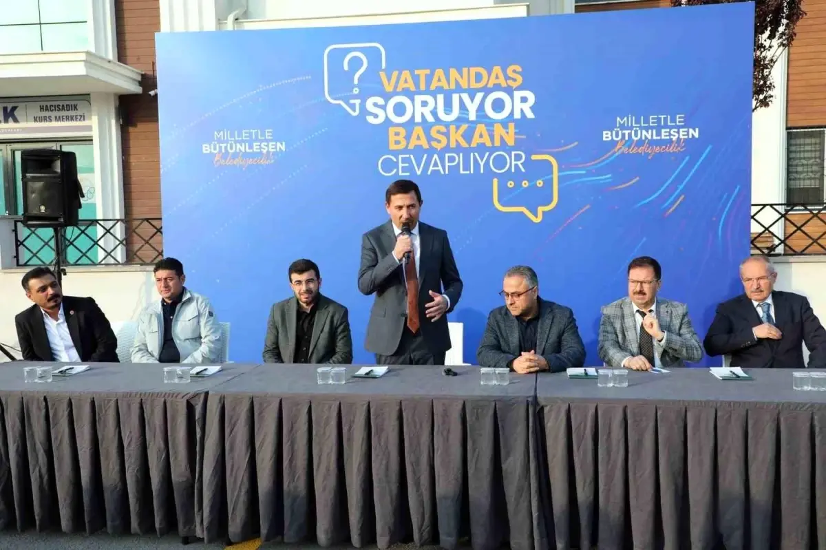 Karatay Belediye Başkanı Hasan Kılca, Vatandaşlarla Buluştu