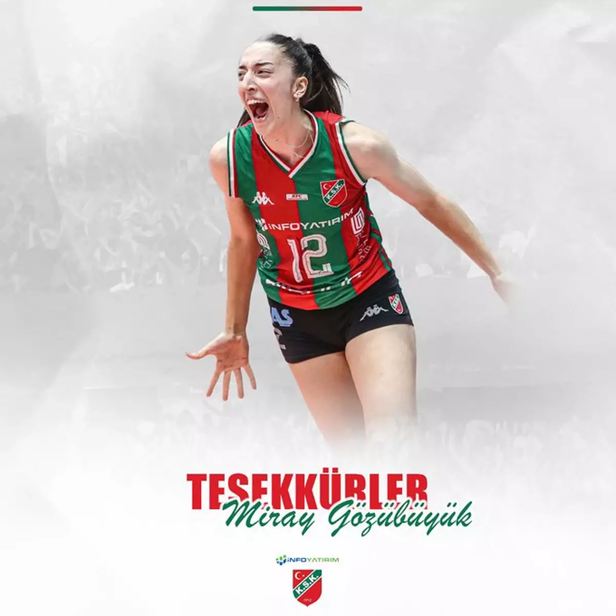 Karşıyaka’da 6. Ayrılık: Miray Gözübüyük