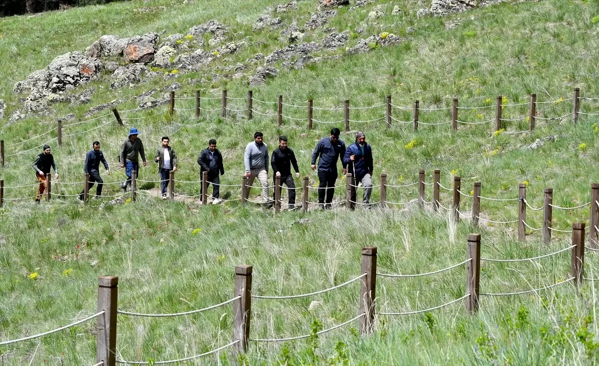 Kars’ta 19 Mayıs dolayısıyla doğa yürüyüşü ve kaya tırmanışı gerçekleştirildi