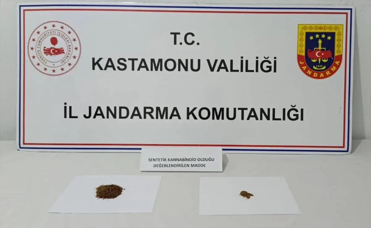 Kastamonu’da Uyuşturucu Zanlısı Tutuklandı