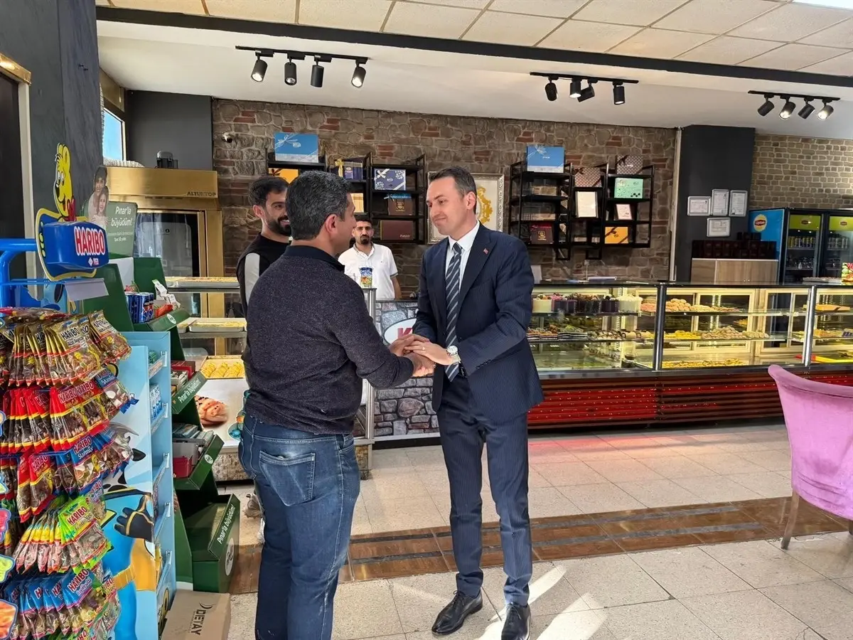 Kaymakam Bakan Esnafı Ziyaret Etti