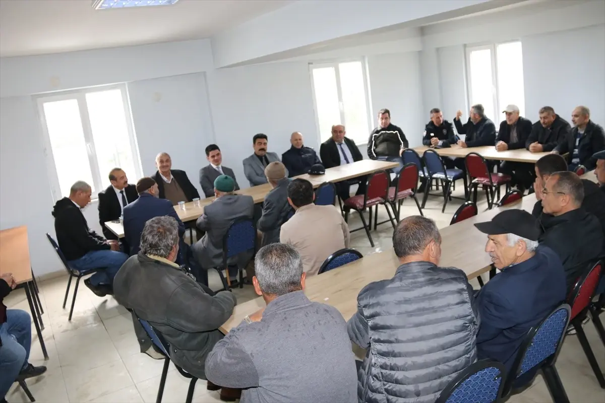 Kaymakam Kartal, Köyleri Ziyaret Etti