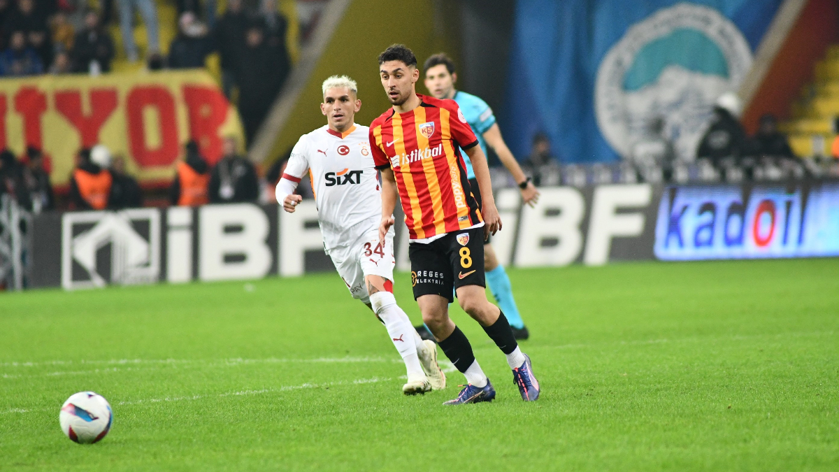 Kayserispor, dış sahada Galatasaray’a karşı 7 sezondur kazanamıyor