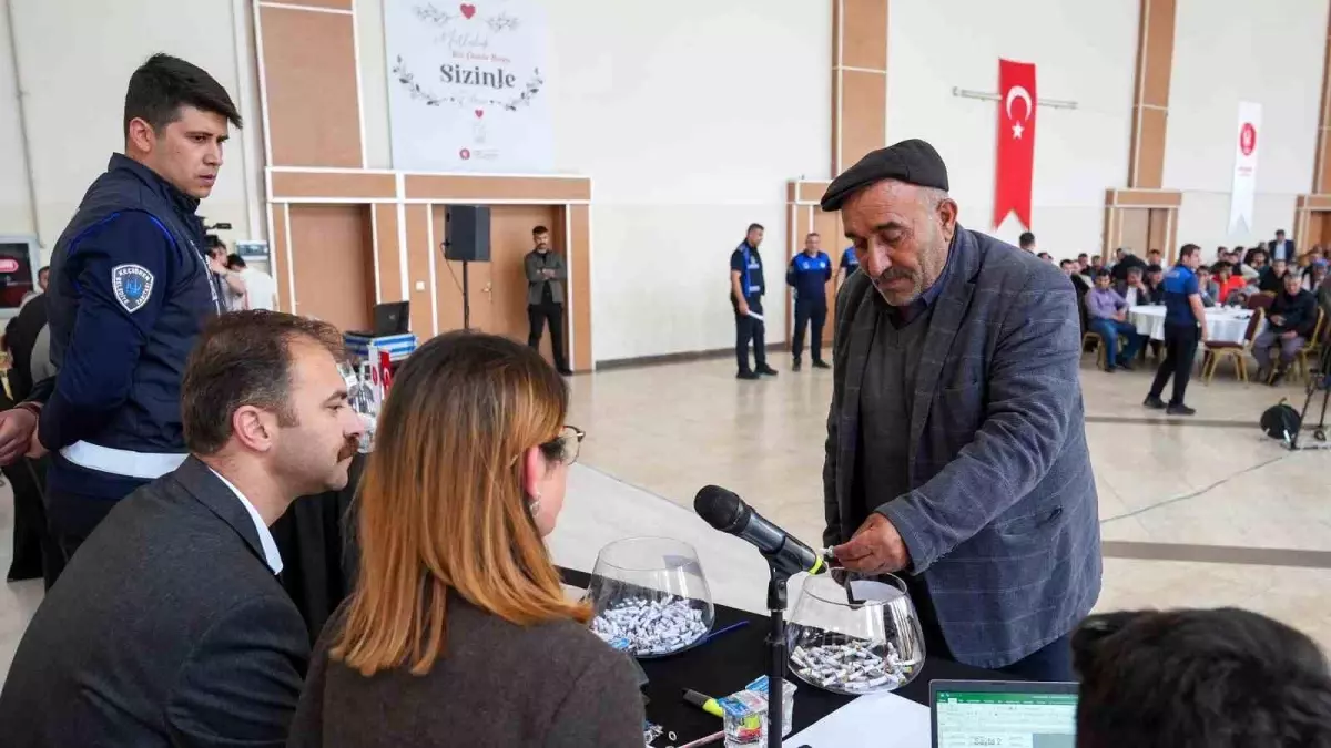 Keçiören’de Kurban Çadırları Kura ile Belirlendi