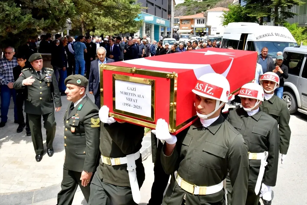 Kıbrıs Gazisi Nurettin Ala Son Yolculuğuna Uğurlandı