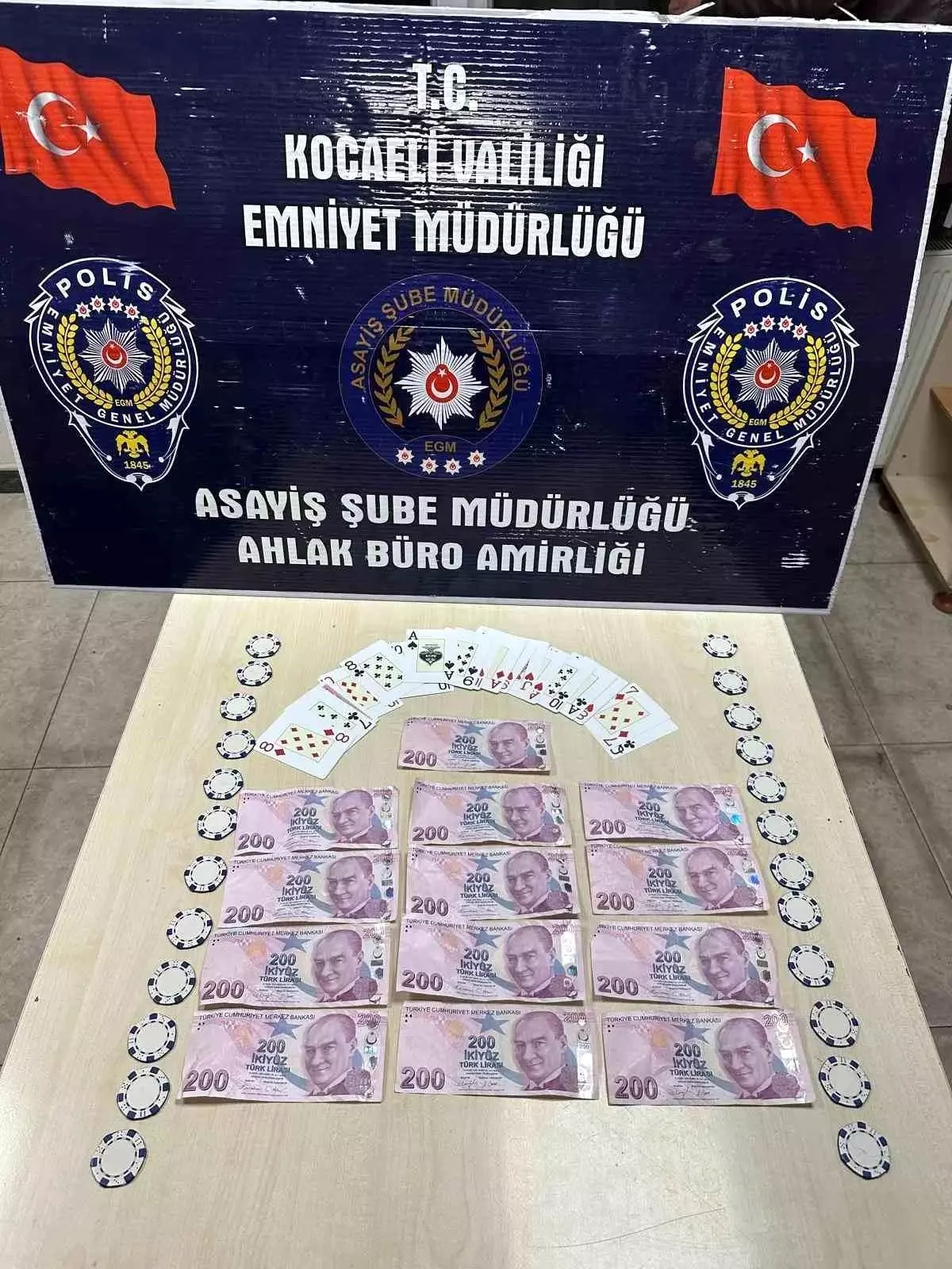 Kocaeli’de Kumar Denetimi: 3 Kişiye Cezası