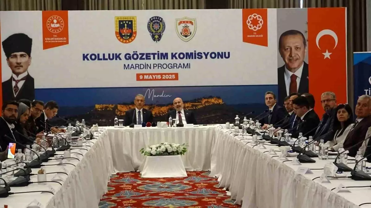 Kolluk Gözetim Komisyonu Toplantısı Mardin’de Yapıldı