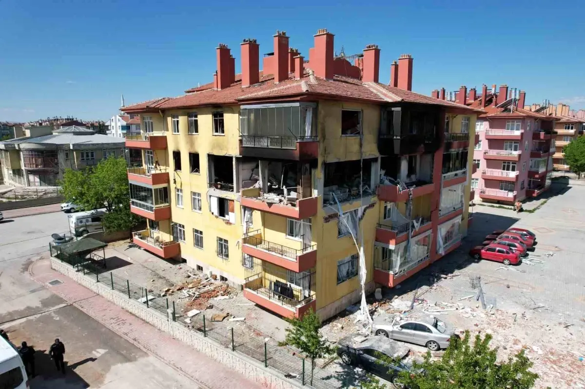 Konya’da Doğalgaz Patlaması: 13 Yaralı
