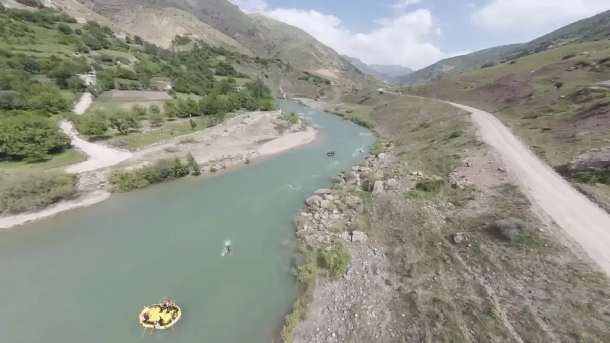 Kozluk Festivali’nde İlk Rafting Heyecanı