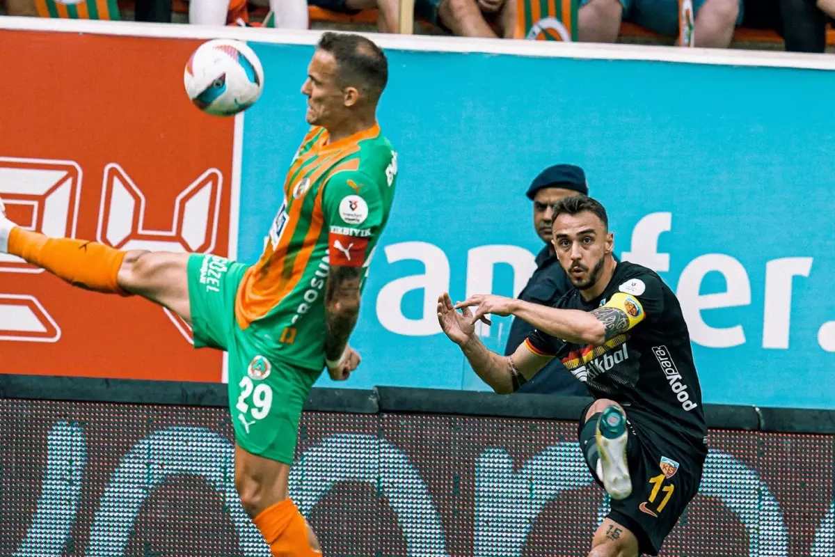 Küme hattı alev alev! Alanyaspor ve Kayserispor yenişemedi