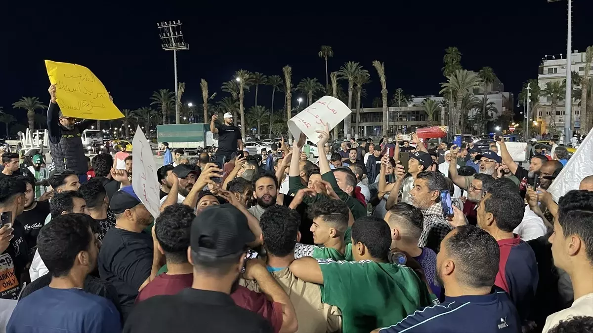 Libya’nın başkenti Trablus’taki gösterilere katılım azaldı