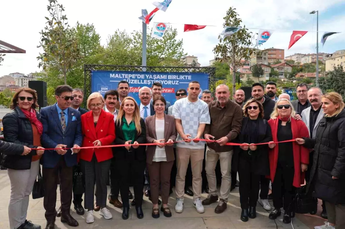 Maltepe’de Halk Market ve Sosyal Tesisler Hizmete Açıldı