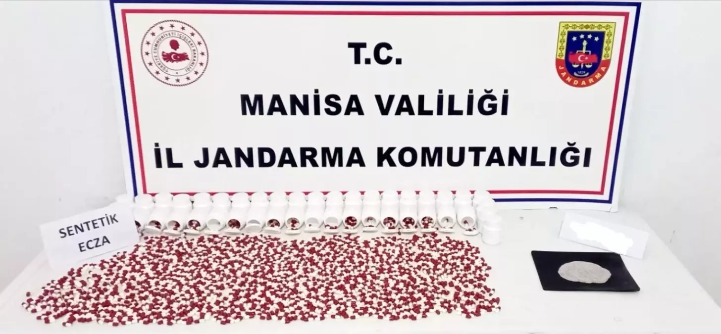 Manisa’da Uyuşturucu Operasyonu: 5 Bin Hap Ele Geçirildi