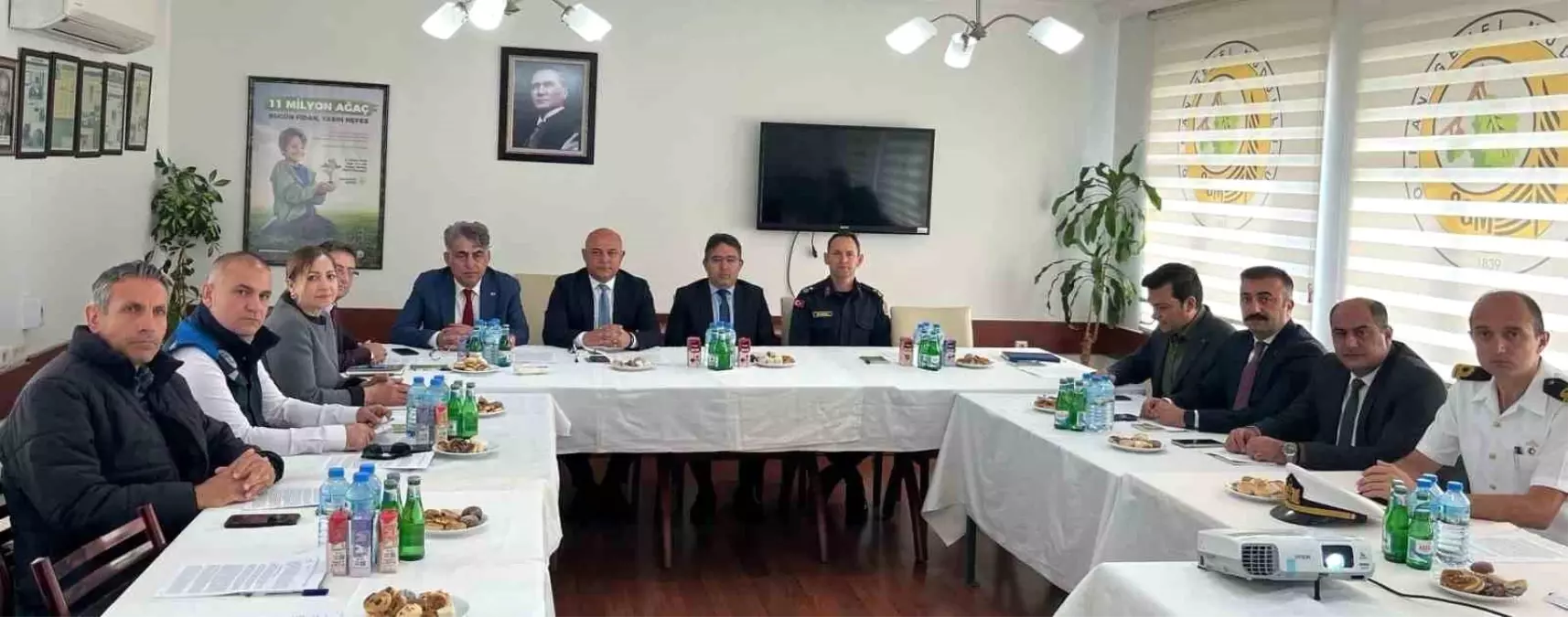 Marmaris’te Orman Yangınlarıyla Mücadele Toplantısı Gerçekleşti