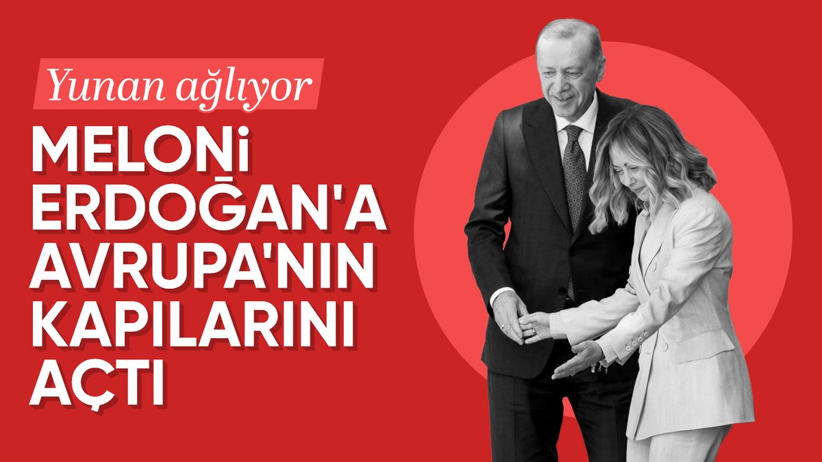 Meloni-Erdoğan görüşmesi Yunan medyasında