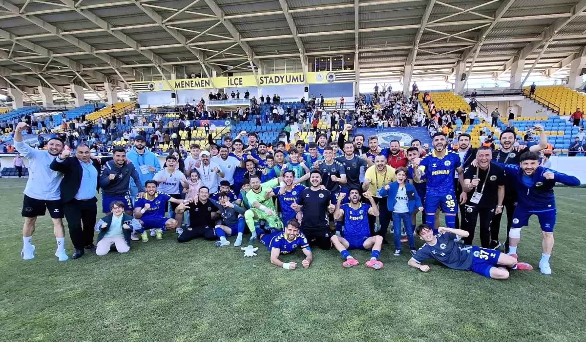 Menemen FK, Vanspor ile Play-Off için Hazırlanıyor